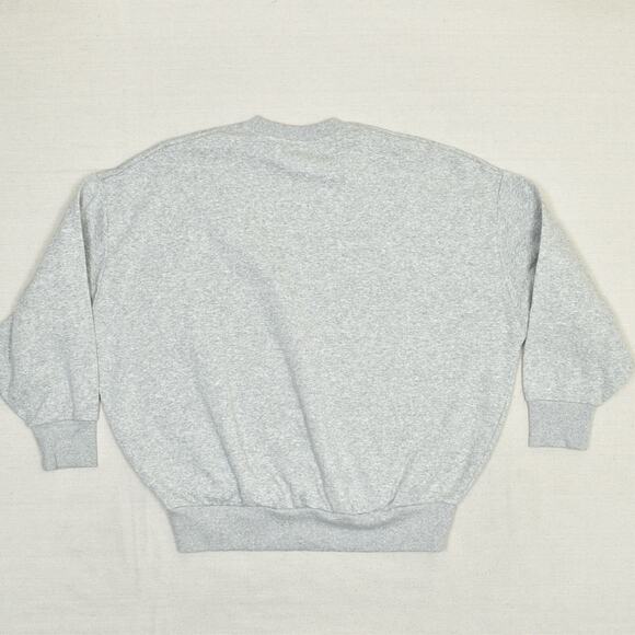 Under Armour Women's Pullover Sweatshirt Crew Neck Solid Cotton Gray Size S - Picture 3 of 8